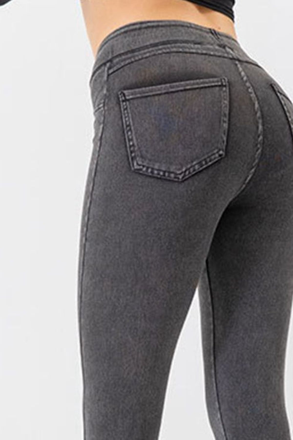 High Waist Skinny Jeans-Teresa's Fashionista LLC