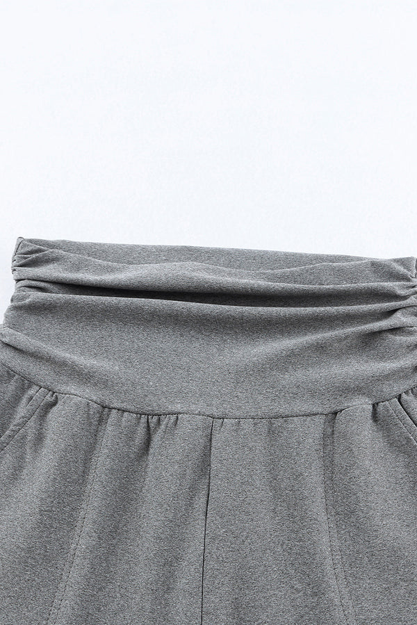 High-Rise Wide Waistband Joggers-Teresa's Fashionista LLC
