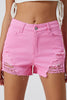 Distressed Denim Shorts-Teresa's Fashionista LLC