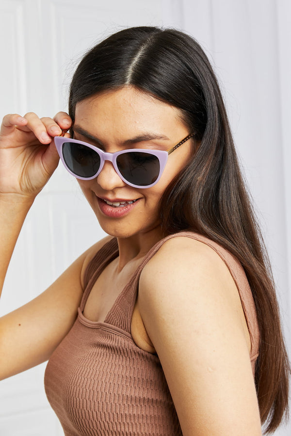 Cat-Eye Acetate Frame Sunglasses-Teresa's Fashionista LLC