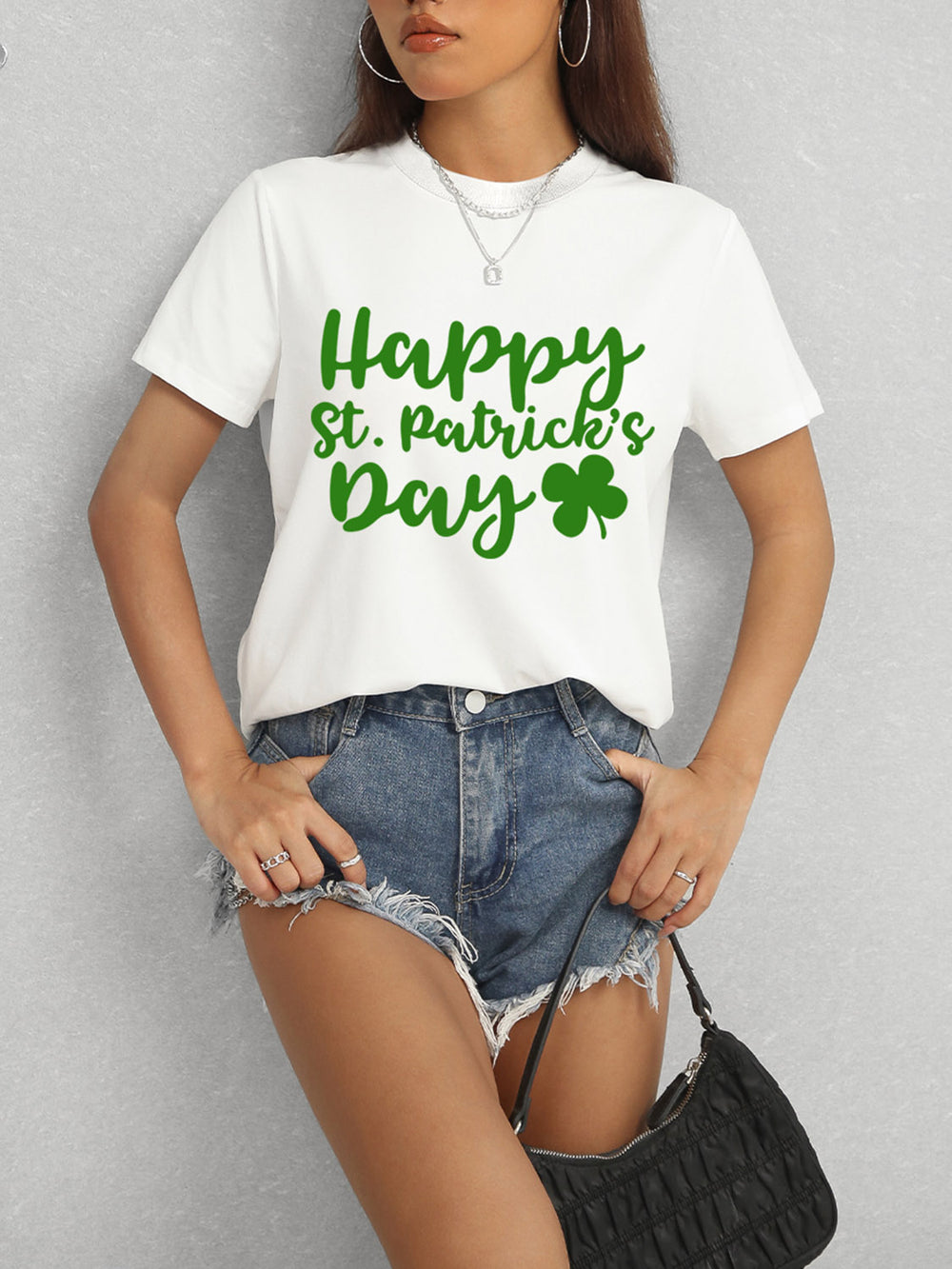 HAPPY ST. PATRICK'S DAY Short Sleeve T-Shirt-Teresa's Fashionista LLC