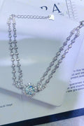 2 Carat Moissanite Double-Layered Bracelet-Teresa's Fashionista LLC