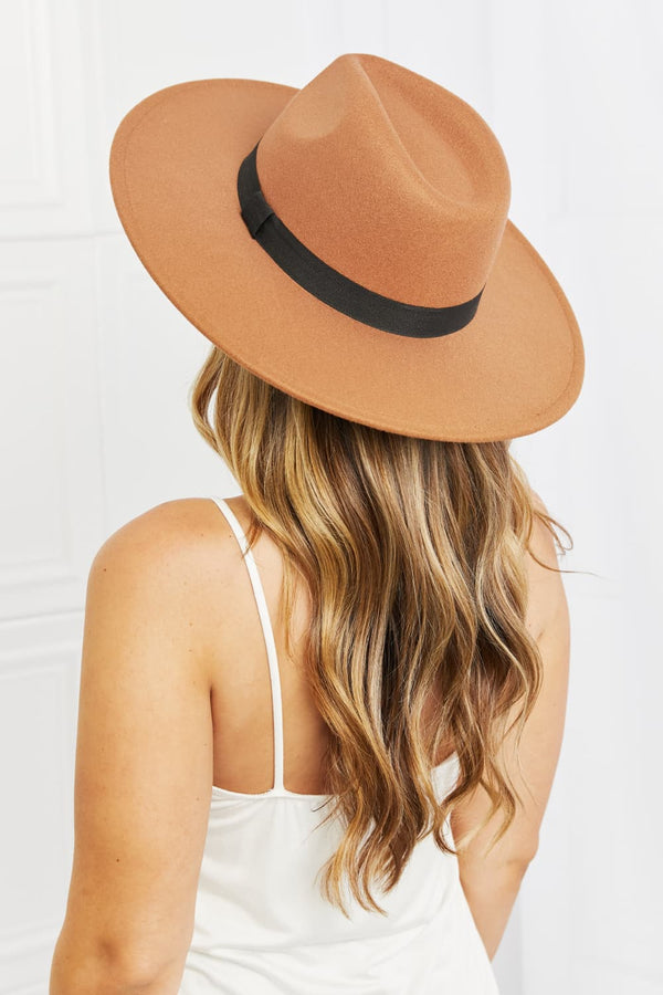Fame Enjoy The Simple Things Fedora Hat-Teresa's Fashionista LLC