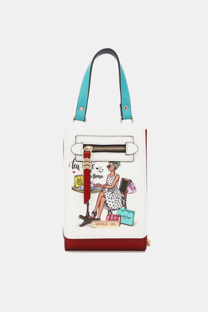 Nicole Lee USA Small Crossbody Wallet-Teresa's Fashionista LLC