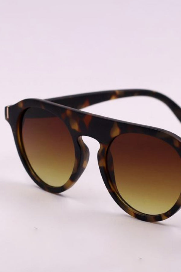 3-Piece Round Polycarbonate Full Rim Sunglasses-Teresa's Fashionista LLC
