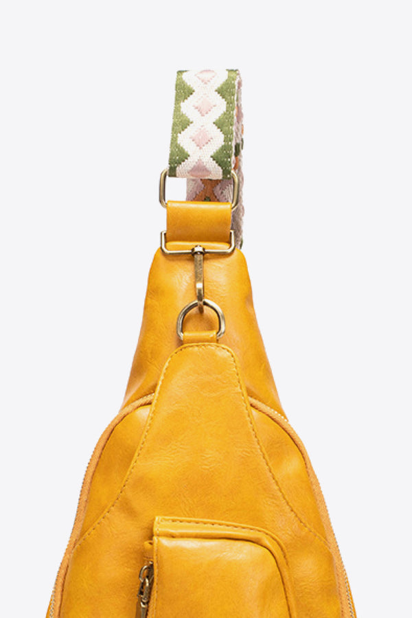 All The Feels PU Leather Sling Bag-Teresa's Fashionista LLC