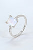 Square Moonstone Ring-Teresa's Fashionista LLC
