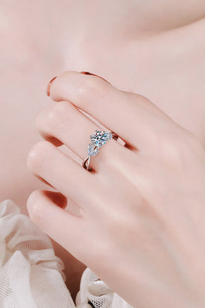 Come With Me 1 Carat Moissanite Ring-Teresa's Fashionista LLC