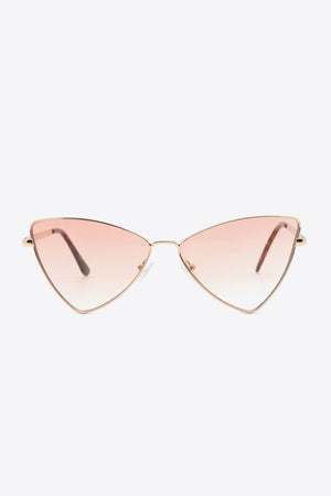 Metal Frame Cat-Eye Sunglasses-Teresa's Fashionista LLC