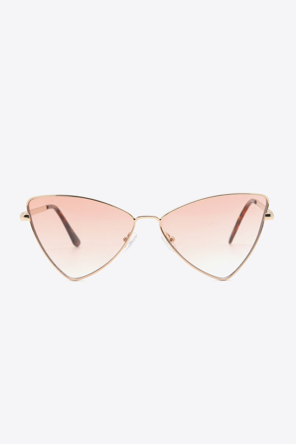 Metal Frame Cat-Eye Sunglasses-Teresa's Fashionista LLC
