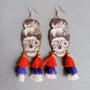Spider Grandma Tassel Detail Dangle Earrings-Teresa's Fashionista LLC