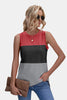 Color Block Tank Top-Teresa's Fashionista LLC