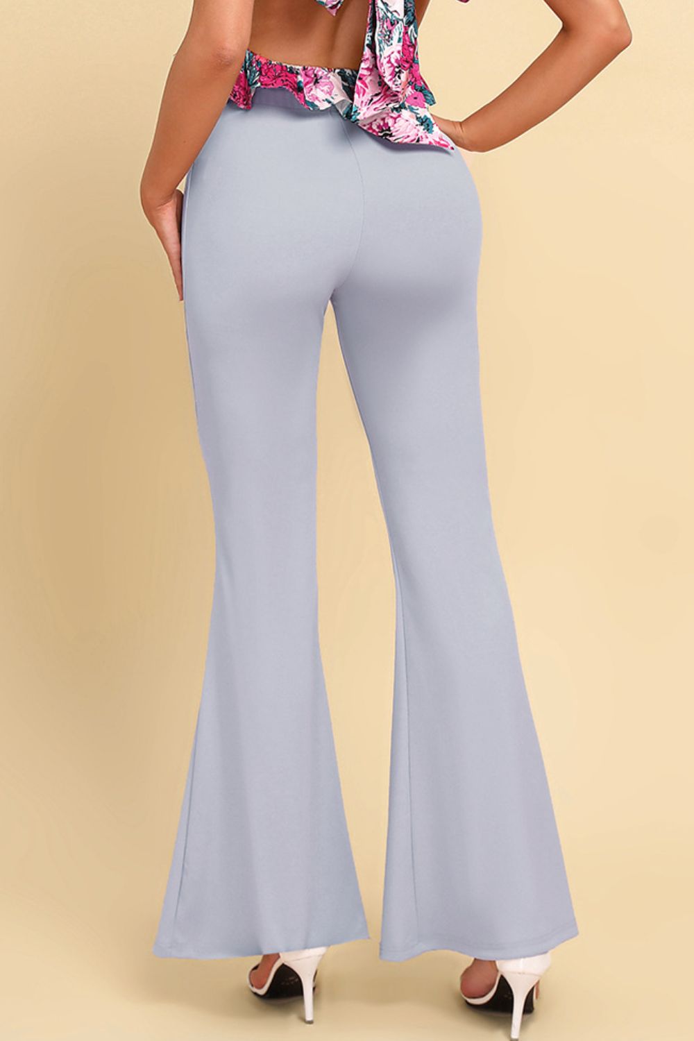 Pull On Flared Pants-Teresa's Fashionista LLC