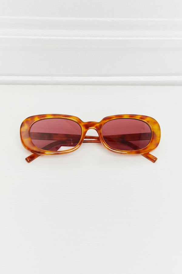 Oval Full Rim Sunglasses-Teresa's Fashionista LLC