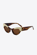 UV400 Rhinestone Trim Cat-Eye Sunglasses-Teresa's Fashionista LLC