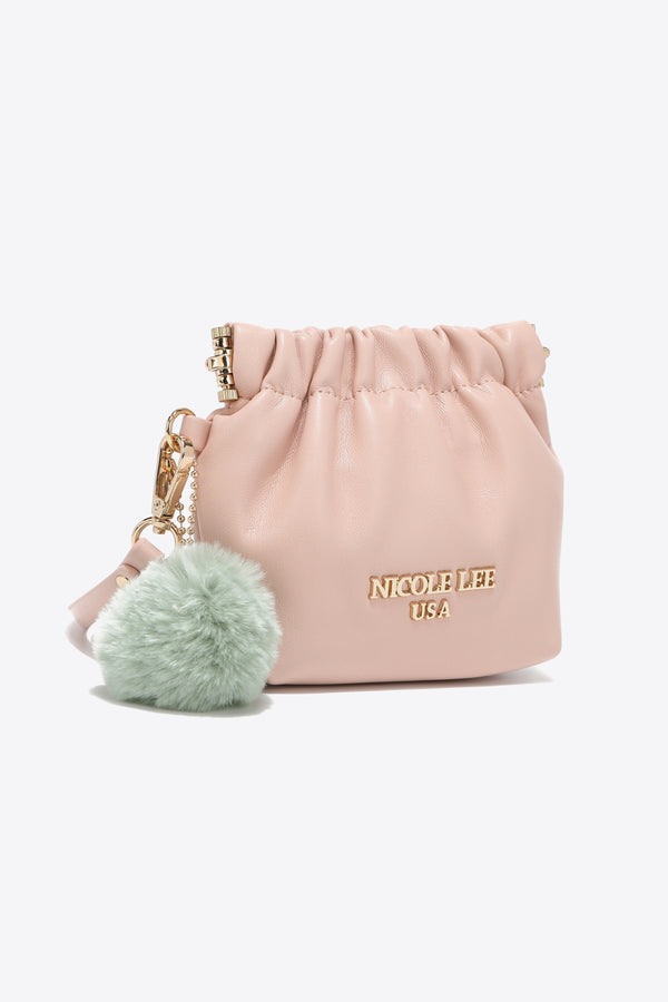 Nicole Lee USA Faux Leather Pouch-Teresa's Fashionista LLC