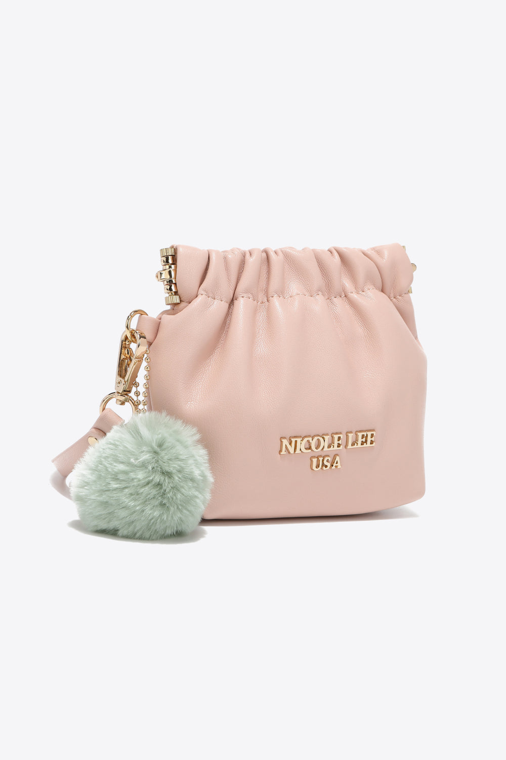 Nicole Lee USA Faux Leather Pouch-Teresa&#39;s Fashionista LLC