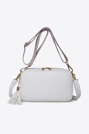 PU Leather Tassel Crossbody Bag-Teresa's Fashionista LLC