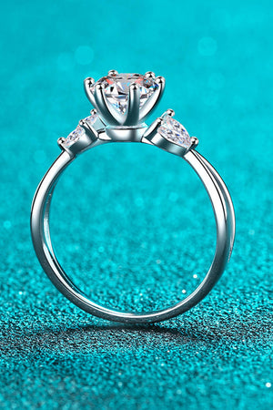 Come With Me 1 Carat Moissanite Ring-Teresa's Fashionista LLC
