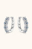 2.4 Carat Moissanite Huggie Earrings-Teresa's Fashionista LLC