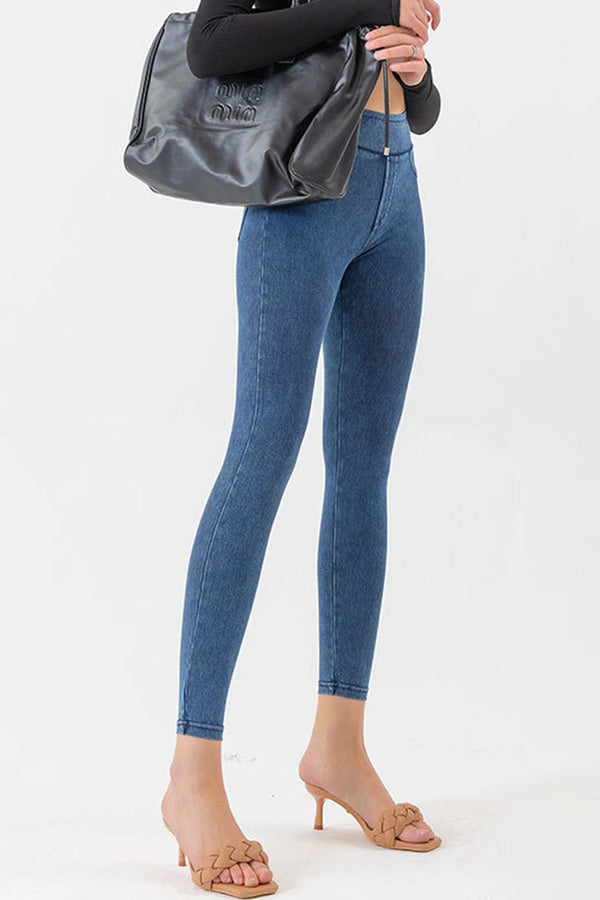High Waist Skinny Jeans-Teresa's Fashionista LLC