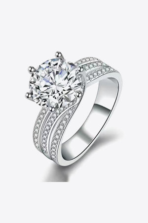 3 Carat Moissanite Three-Layer Ring-Teresa's Fashionista LLC