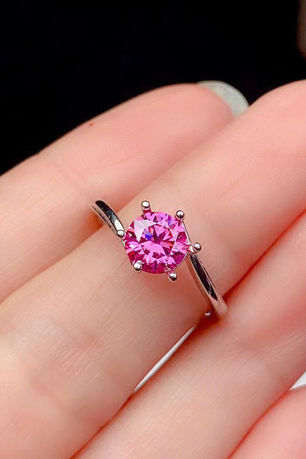 Can't Stop Your Shine 1 Carat Moissanite Ring-Teresa's Fashionista LLC