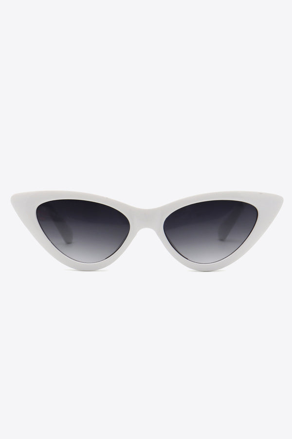 Chain Detail Cat-Eye Sunglasses-Teresa's Fashionista LLC