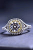 Two-Tone 1 Carat Moissanite Ring-Teresa's Fashionista LLC