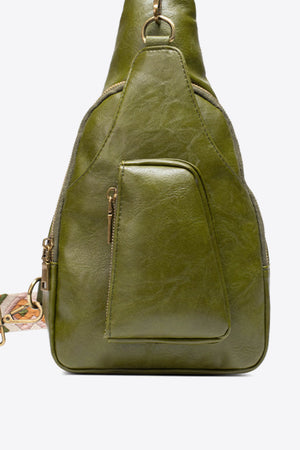 All The Feels PU Leather Sling Bag-Teresa's Fashionista LLC