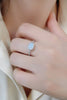 Moonstone 925 Sterling Silver Ring-Teresa's Fashionista LLC