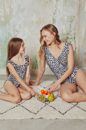 Marina West Swim Full Size Float On Ruffle Faux Wrap One-Piece in Cat-Teresa's Fashionista LLC