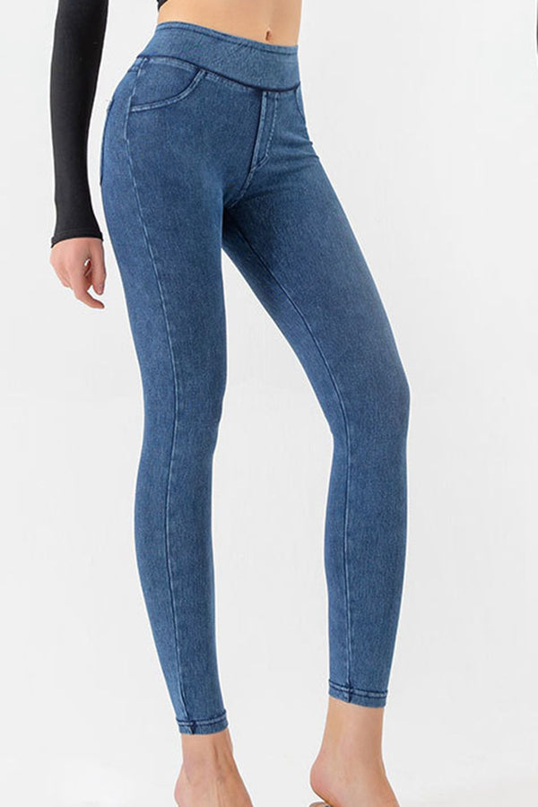 High Waist Skinny Jeans-Teresa's Fashionista LLC