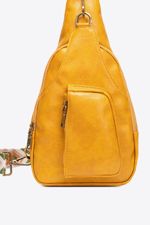 All The Feels PU Leather Sling Bag-Teresa's Fashionista LLC