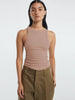 Halter Neck Ribbed Cropped Top-Teresa's Fashionista LLC