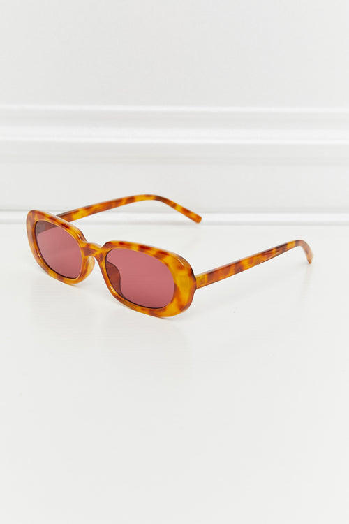 Oval Full Rim Sunglasses-Teresa's Fashionista LLC