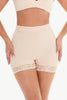 Full Size Pull-On Lace Trim Shaping Shorts-Teresa's Fashionista LLC