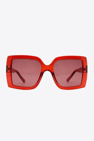 Acetate Lens Square Sunglasses-Teresa's Fashionista LLC