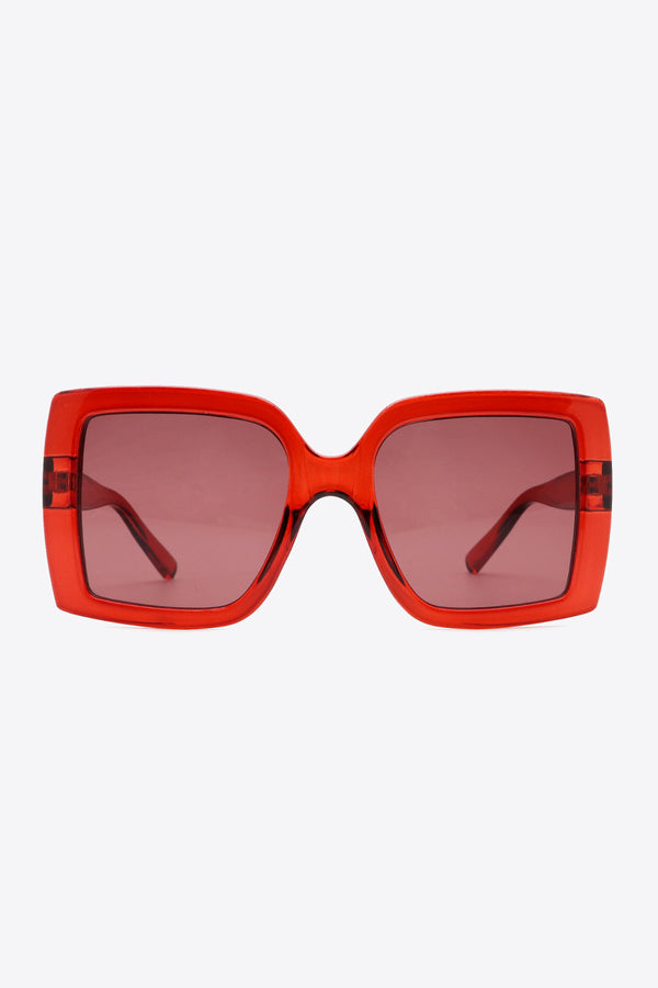 Acetate Lens Square Sunglasses-Teresa's Fashionista LLC