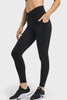 V-Waist Yoga Leggings with Pockets-Teresa's Fashionista LLC