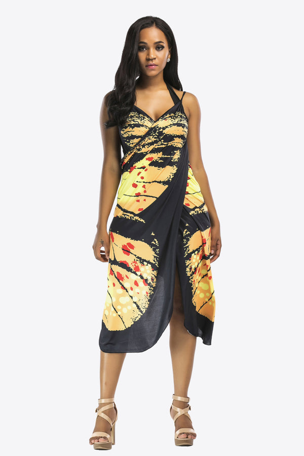 Butterfly Spaghetti Strap Cover Up-Teresa's Fashionista LLC