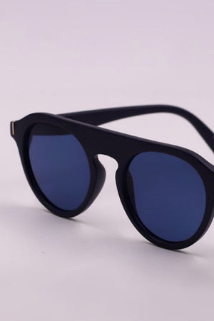 3-Piece Round Polycarbonate Full Rim Sunglasses-Teresa's Fashionista LLC
