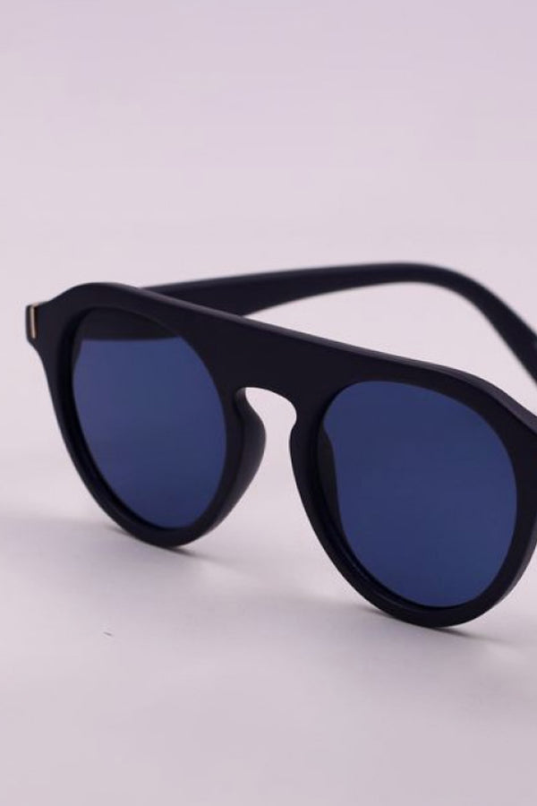 3-Piece Round Polycarbonate Full Rim Sunglasses-Teresa's Fashionista LLC
