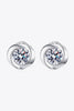 Feeling Fun Moissanite Stud Earrings-Teresa's Fashionista LLC