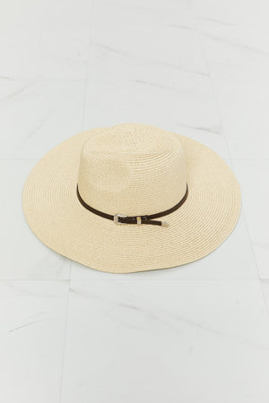 Fame Boho Summer Straw Fedora Hat-Teresa's Fashionista LLC