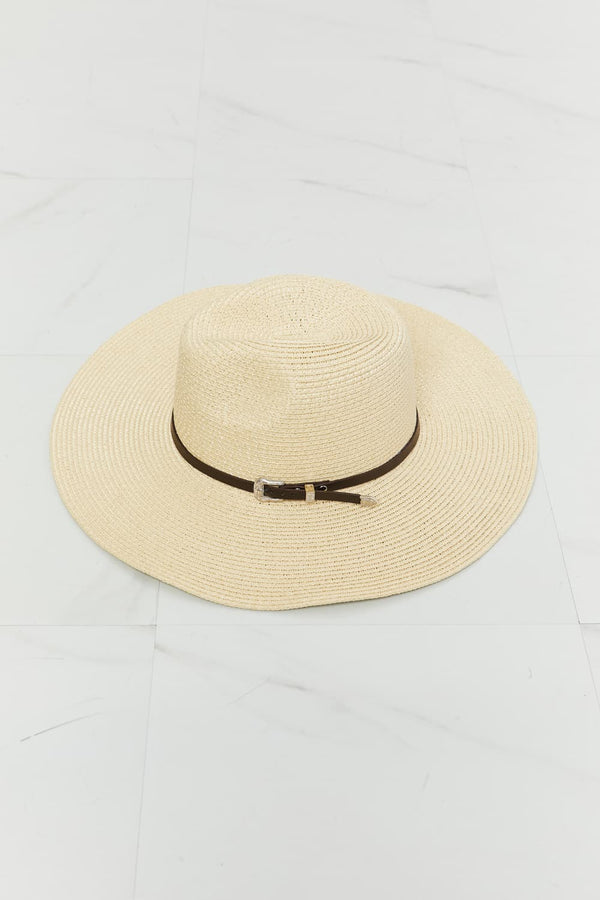 Fame Boho Summer Straw Fedora Hat-Teresa's Fashionista LLC