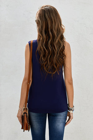 Round Neck Tank-Teresa's Fashionista LLC