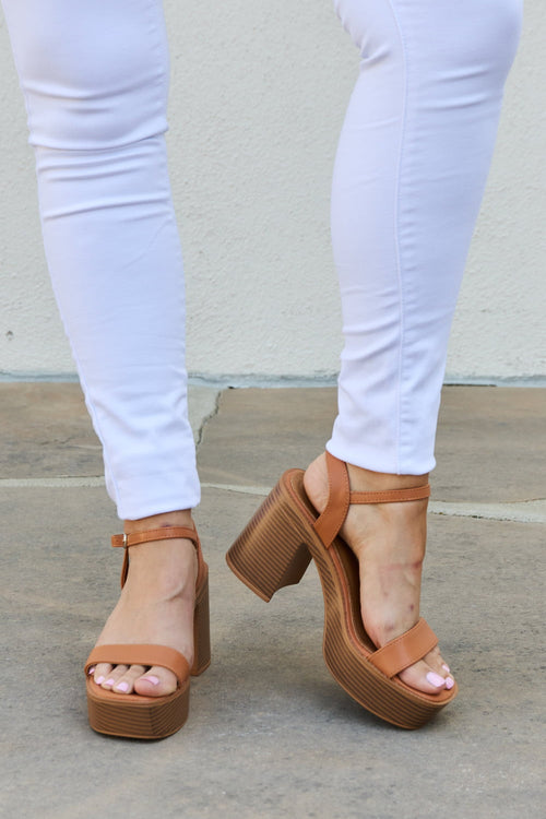 Weeboo Feel It Platform Heel Sandals-Teresa's Fashionista LLC