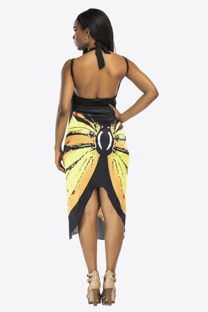 Butterfly Spaghetti Strap Cover Up-Teresa's Fashionista LLC