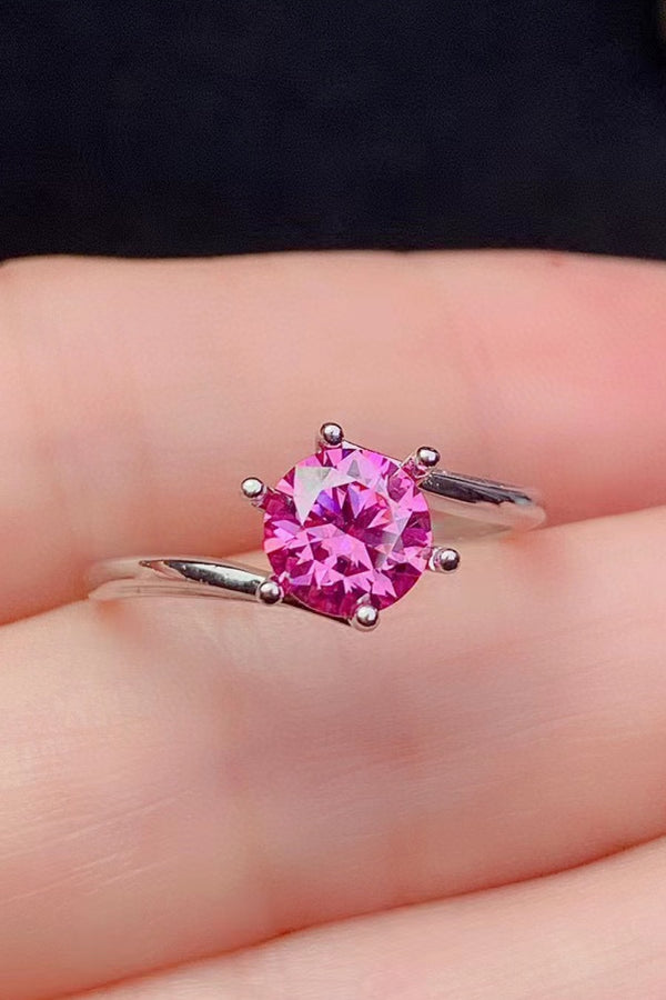 Can't Stop Your Shine 1 Carat Moissanite Ring-Teresa's Fashionista LLC